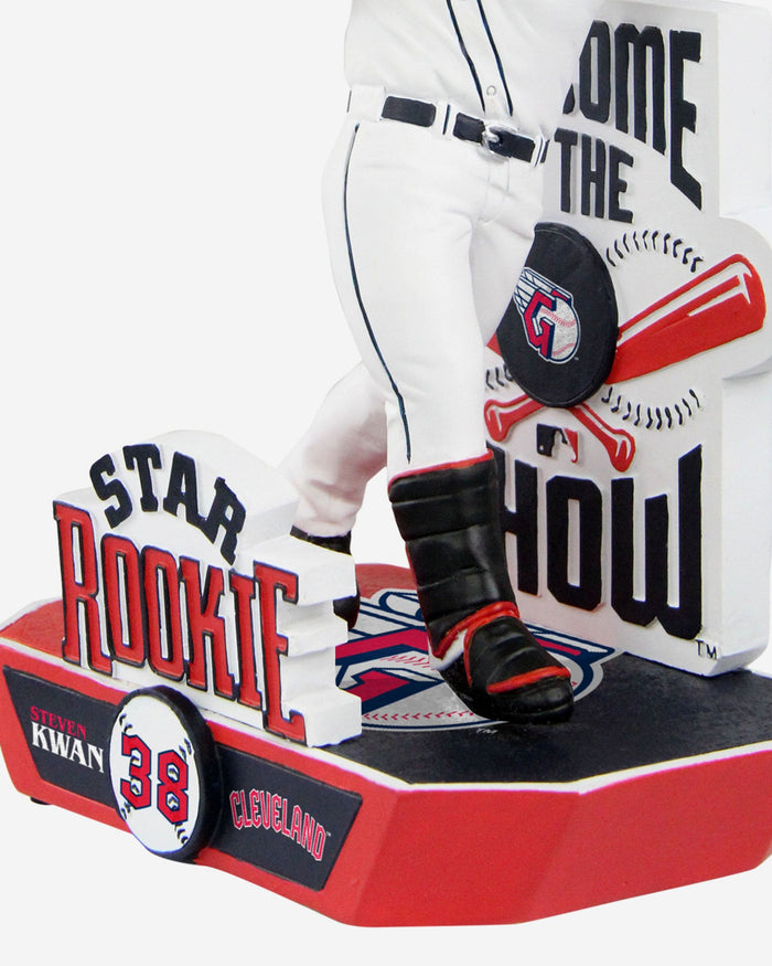 Steven Kwan Cleveland Guardians Star Rookie Prospect Bobblehead FOCO - FOCO.com