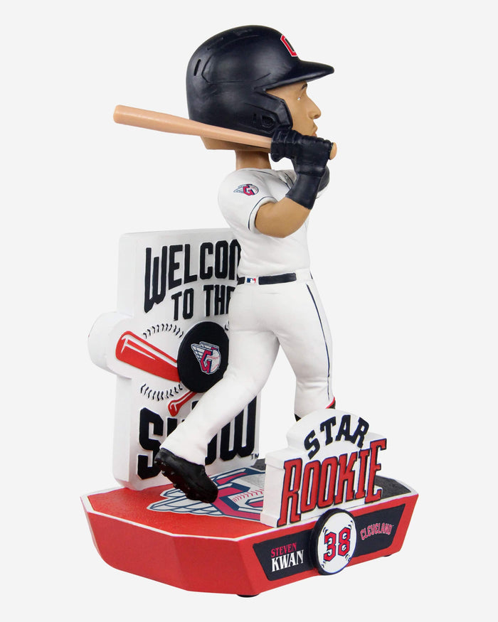 Steven Kwan Cleveland Guardians Star Rookie Prospect Bobblehead FOCO - FOCO.com
