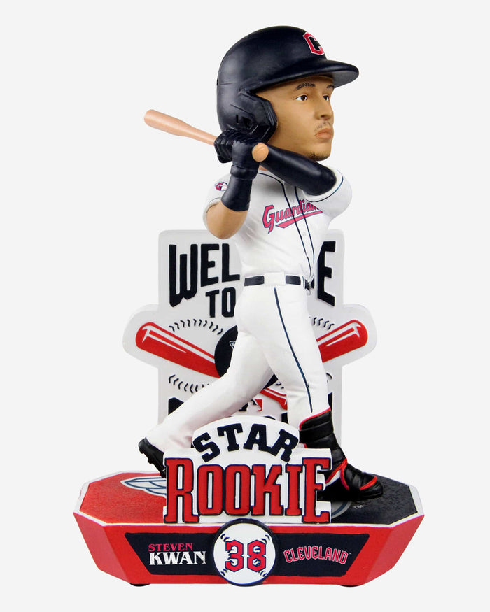 Steven Kwan Cleveland Guardians Star Rookie Prospect Bobblehead FOCO - FOCO.com