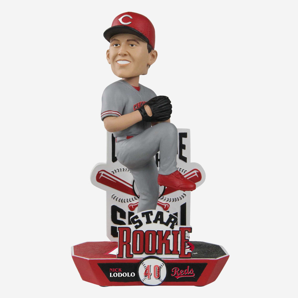 Nick Lodolo Cincinnati Reds Star Rookie Prospect Bobblehead FOCO - FOCO.com