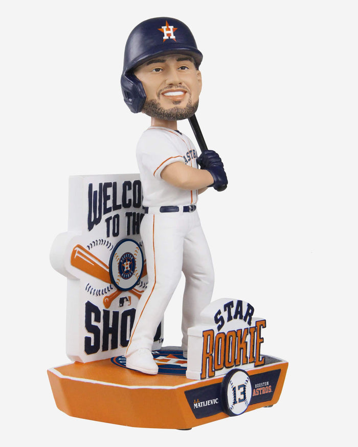 J.J. Matijevic Houston Astros Star Rookie Prospect Bobblehead FOCO - FOCO.com