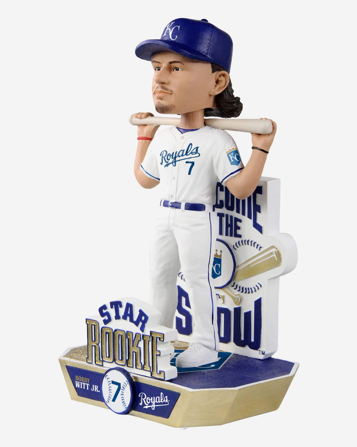 Bobby Witt Jr Kansas City Royals Star Rookie Prospect Bobblehead FOCO - FOCO.com