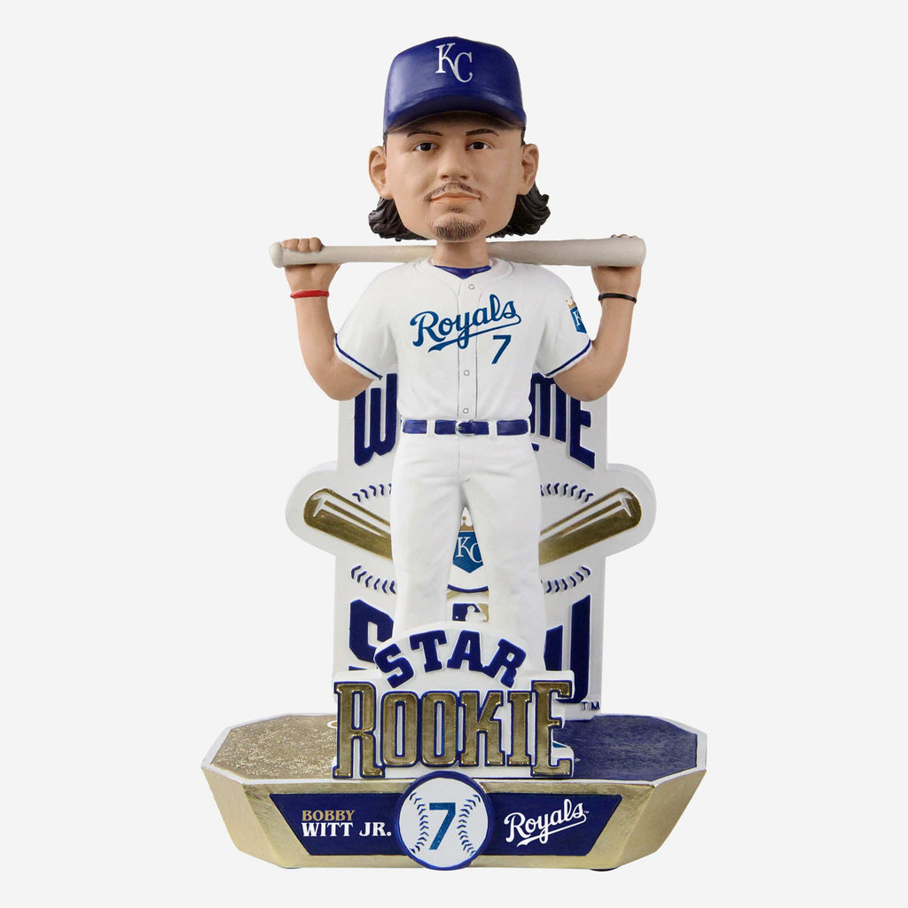 Bobby Witt Jr Kansas City Royals Star Rookie Prospect Bobblehead FOCO - FOCO.com
