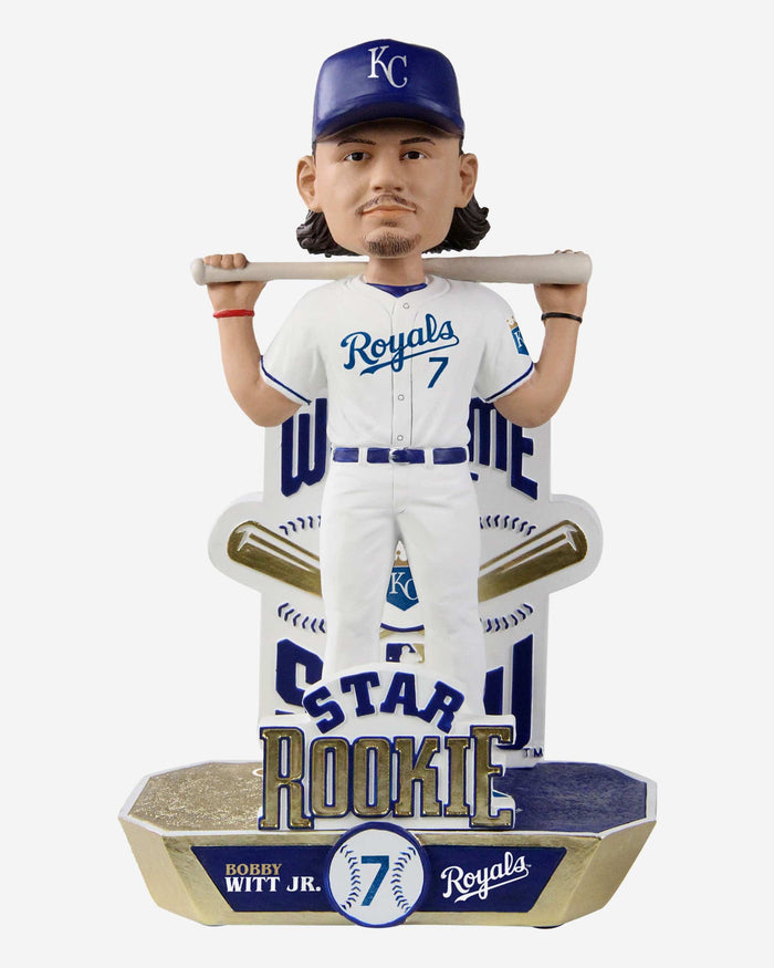 Bobby Witt Jr Kansas City Royals Star Rookie Prospect Bobblehead FOCO - FOCO.com