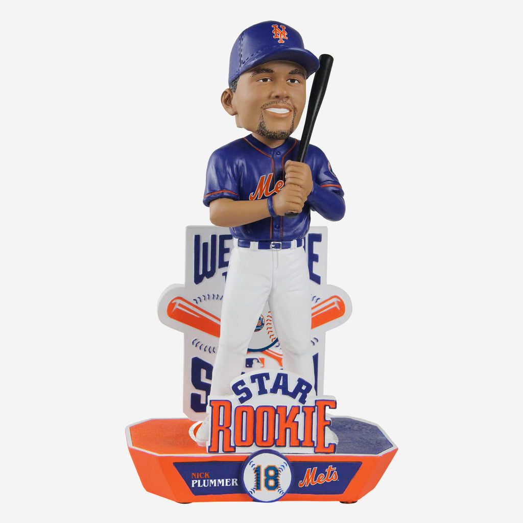 Nick Plummer New York Mets Star Rookie Prospect Bobblehead FOCO - FOCO.com