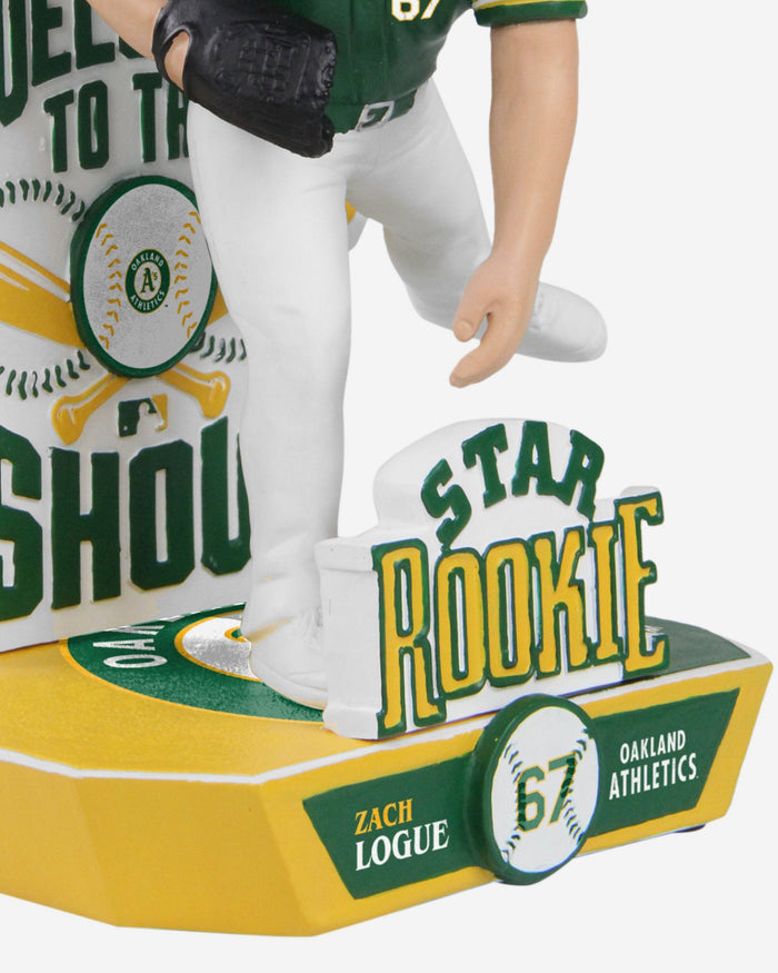 Zach Logue Oakland Athletics Star Rookie Prospect Bobblehead FOCO - FOCO.com