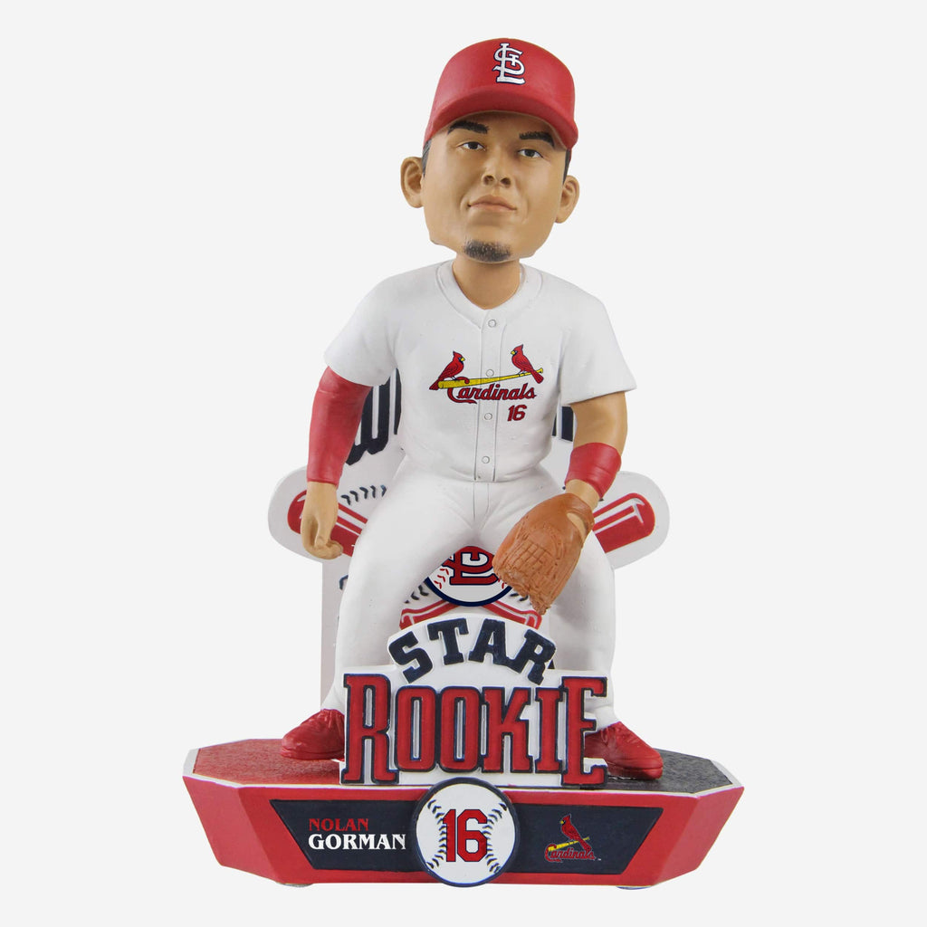 Nolan Gorman St Louis Cardinals Star Rookie Prospect Bobblehead FOCO - FOCO.com