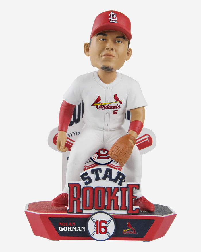 Nolan Gorman St Louis Cardinals Star Rookie Prospect Bobblehead FOCO - FOCO.com