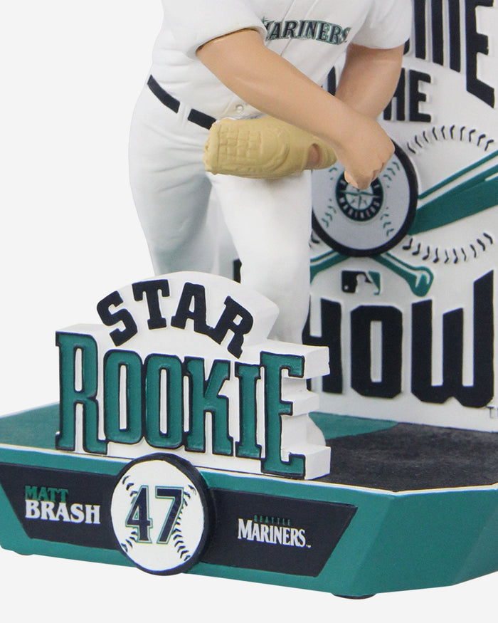 Matt Brash Seattle Mariners Star Rookie Prospect Bobblehead FOCO - FOCO.com