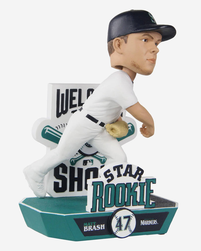 Matt Brash Seattle Mariners Star Rookie Prospect Bobblehead FOCO - FOCO.com