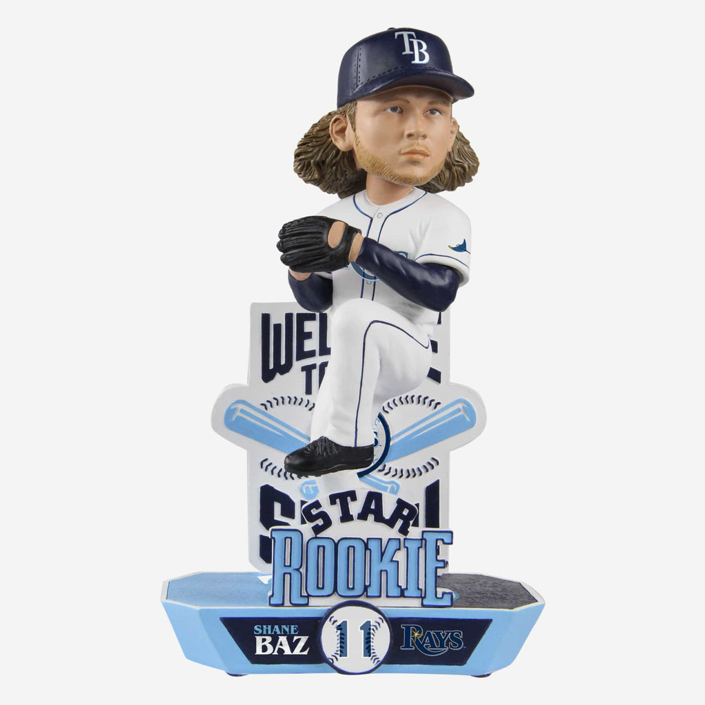 Shane Baz Tampa Bay Rays Star Rookie Prospect Bobblehead FOCO - FOCO.com