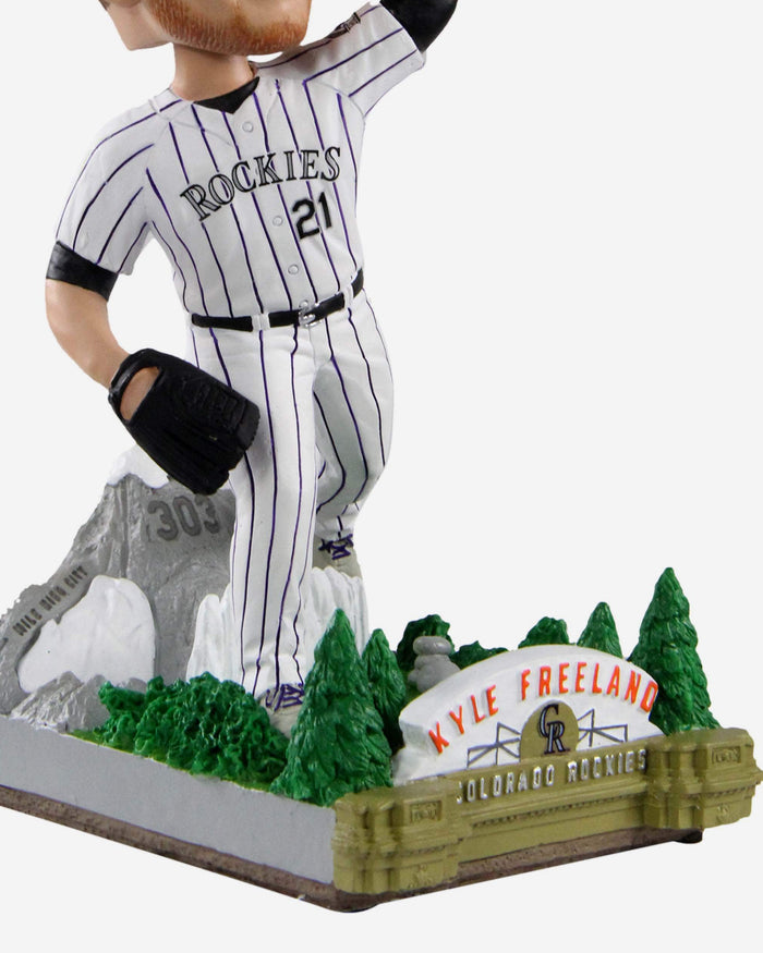 Kyle Freeland Colorado Rockies Ambassador Rocky Mountain Bobblehead FOCO - FOCO.com