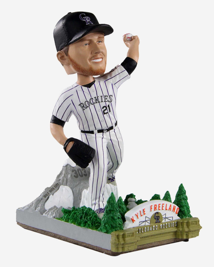 Kyle Freeland Colorado Rockies Ambassador Rocky Mountain Bobblehead FOCO - FOCO.com