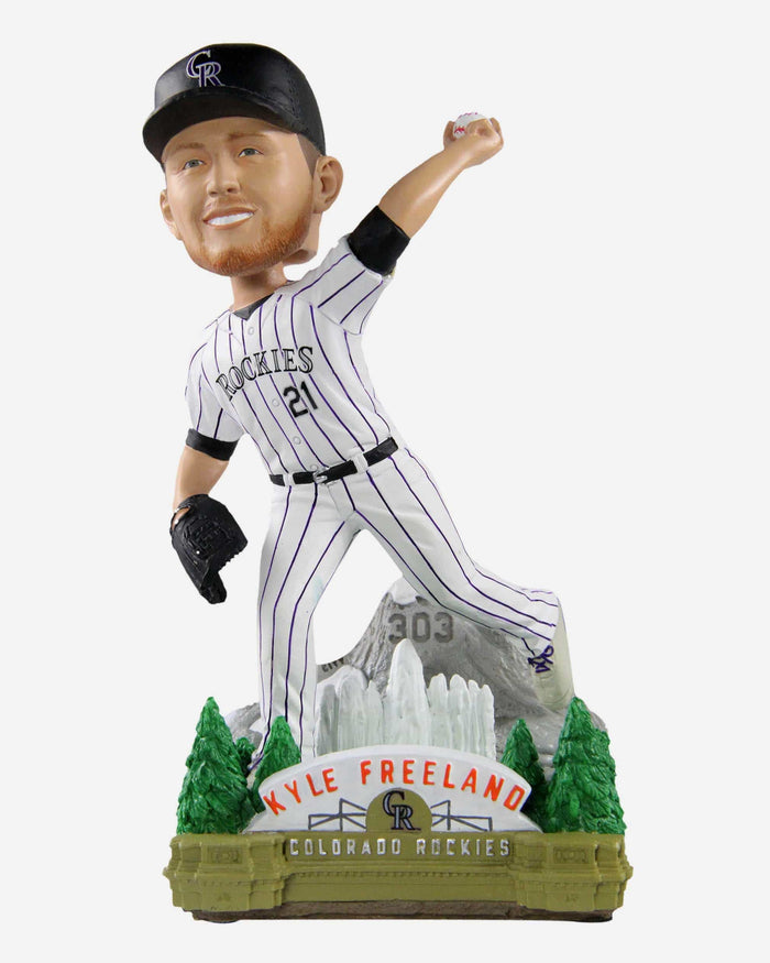 Kyle Freeland Colorado Rockies Ambassador Rocky Mountain Bobblehead FOCO - FOCO.com