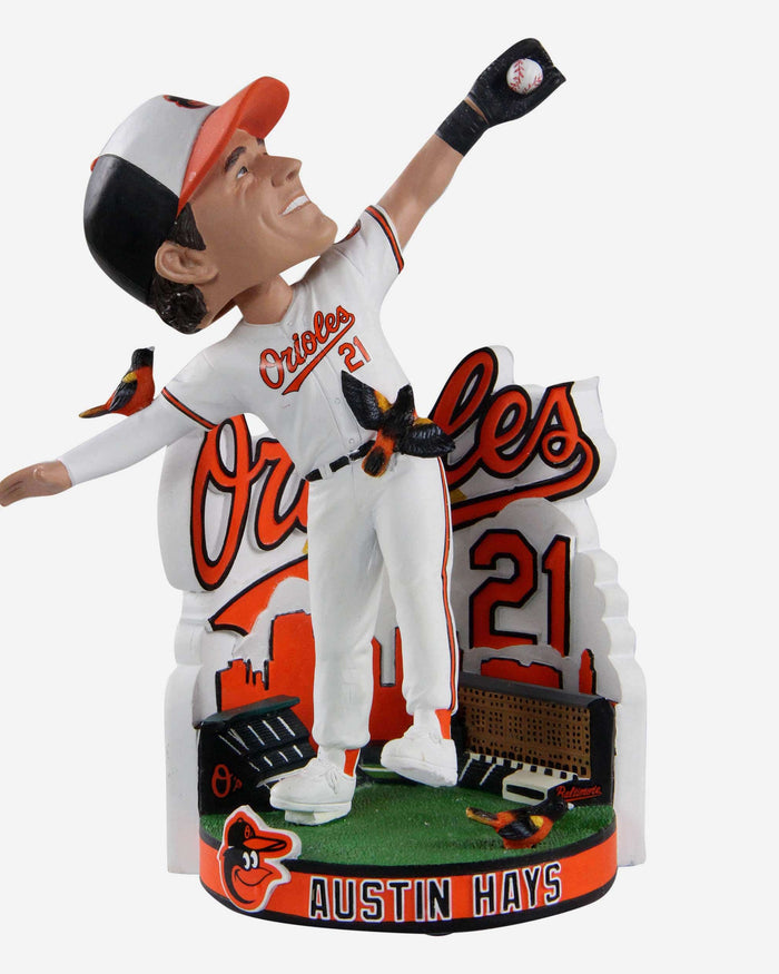 Austin Hays Baltimore Orioles Ambassador Robbing Home Run Bobblehead FOCO - FOCO.com