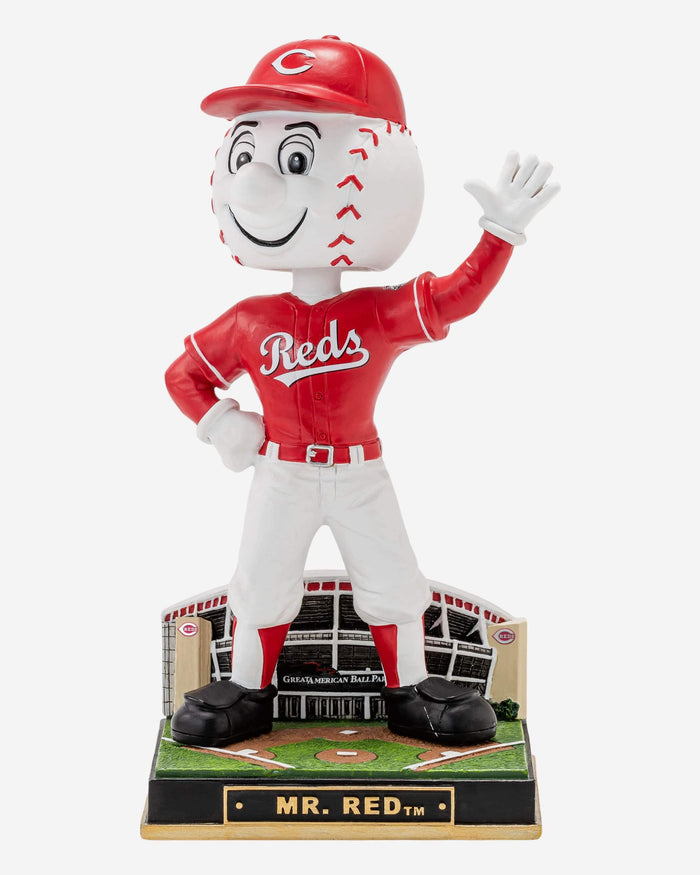 Mr Red Cincinnati Reds Gate Series Mascot Bobblehead FOCO - FOCO.com