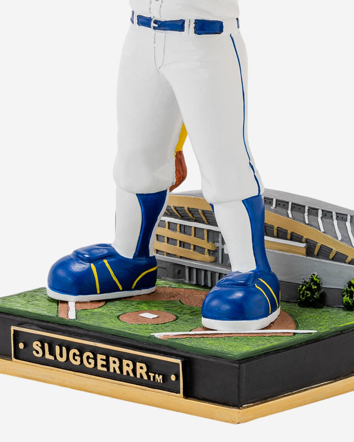 Sluggerrr Kansas City Royals Gate Series Mascot Bobblehead FOCO - FOCO.com