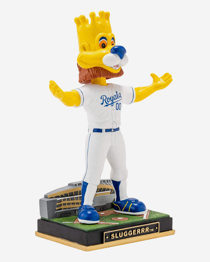 Sluggerrr Kansas City Royals Gate Series Mascot Bobblehead FOCO - FOCO.com