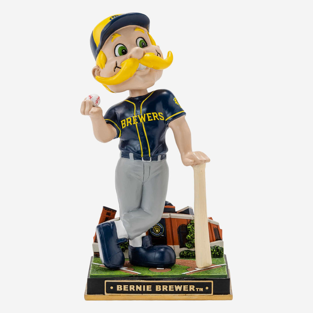 Bernie Brewer Milwaukee Brewers Gate Series Mascot Bobblehead FOCO - FOCO.com