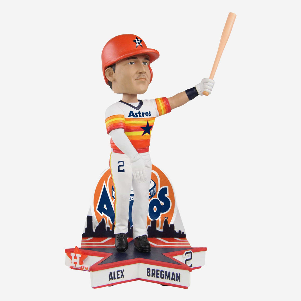 Alex Bregman Houston Astros Retro Jersey Bobblehead FOCO - FOCO.com