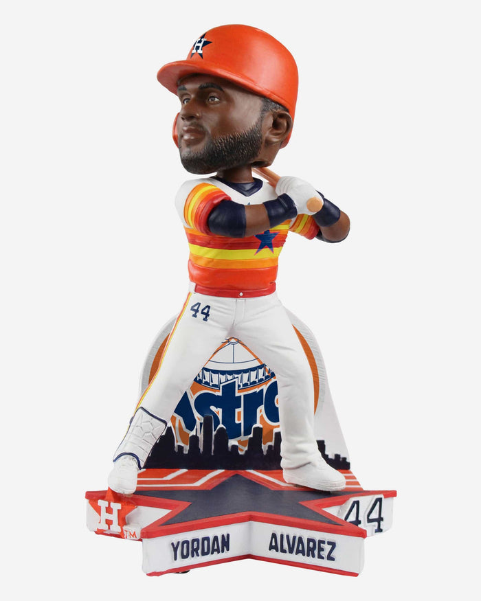 Yordan Alvarez Houston Astros Retro Jersey Bobblehead FOCO - FOCO.com