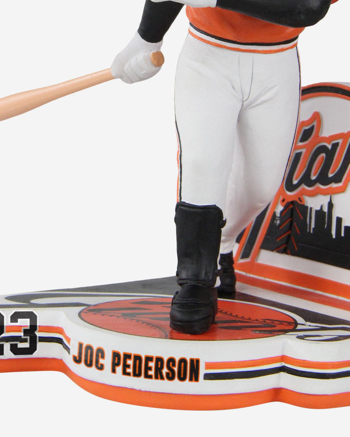 Joc Pederson San Francisco Giants Retro Jersey Bobblehead FOCO - FOCO.com