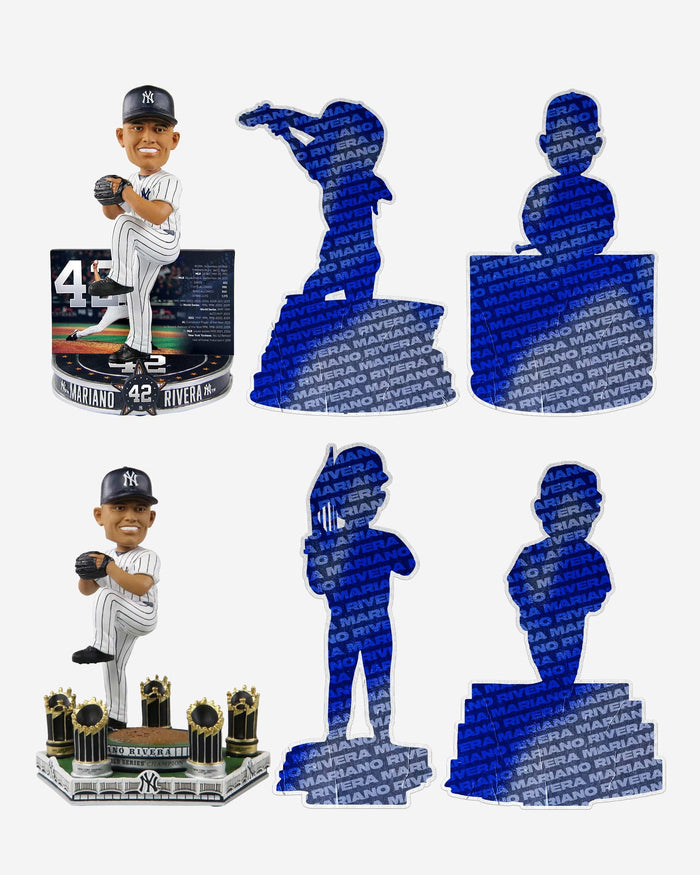 Mariano Rivera New York Yankees Bobblehead Collection Set FOCO - FOCO.com