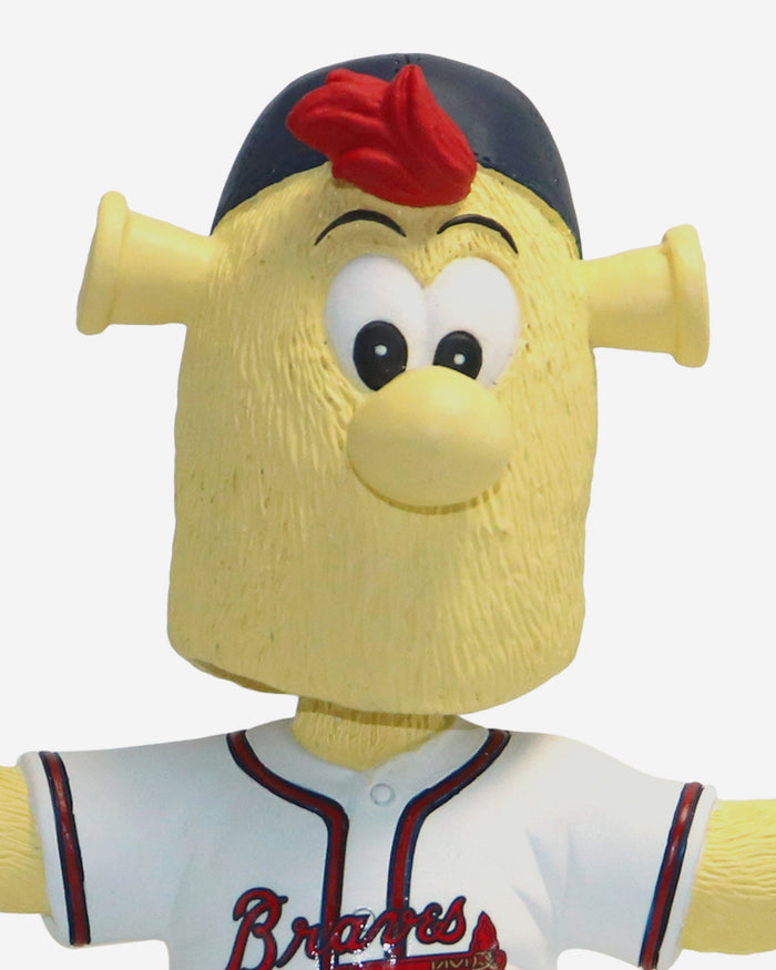 Blooper Atlanta Braves The Show Goes On Mascot Bobblehead FOCO - FOCO.com