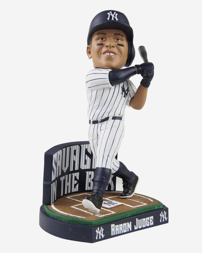 Aaron Judge New York Yankees Savages In The Box Bobblehead FOCO - FOCO.com