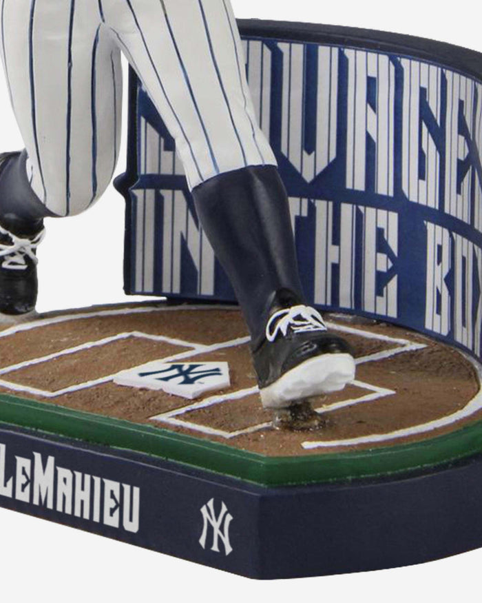 DJ LeMahieu New York Yankees Savages In The Box Bobblehead FOCO - FOCO.com