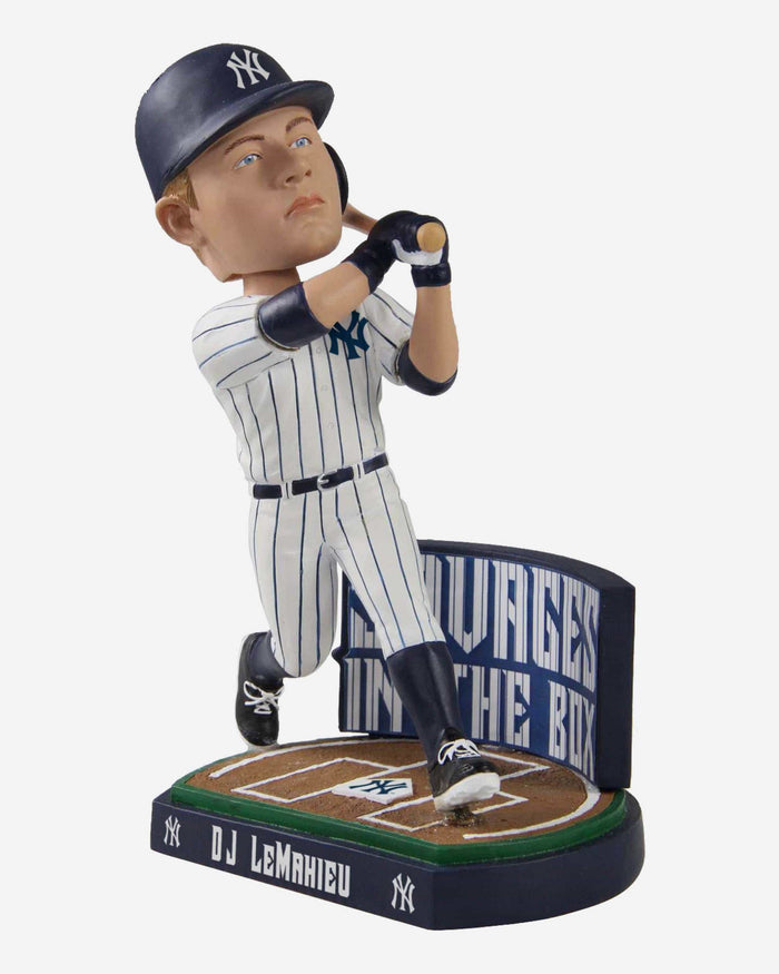 DJ LeMahieu New York Yankees Savages In The Box Bobblehead FOCO - FOCO.com