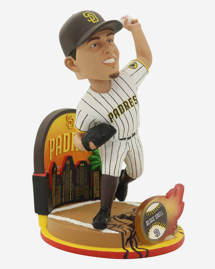 Blake Snell San Diego Padres Sunset Cityscape Bobblehead FOCO - FOCO.com