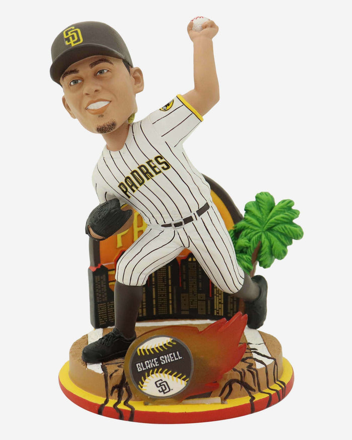 Blake Snell San Diego Padres Sunset Cityscape Bobblehead FOCO - FOCO.com