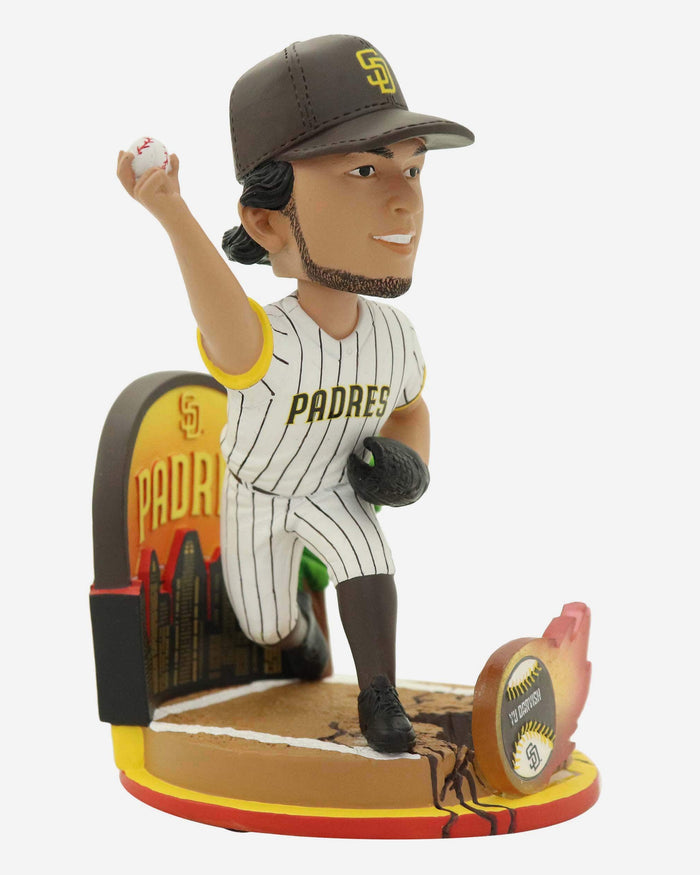 Yu Darvish San Diego Padres Sunset Cityscape Bobblehead FOCO - FOCO.com