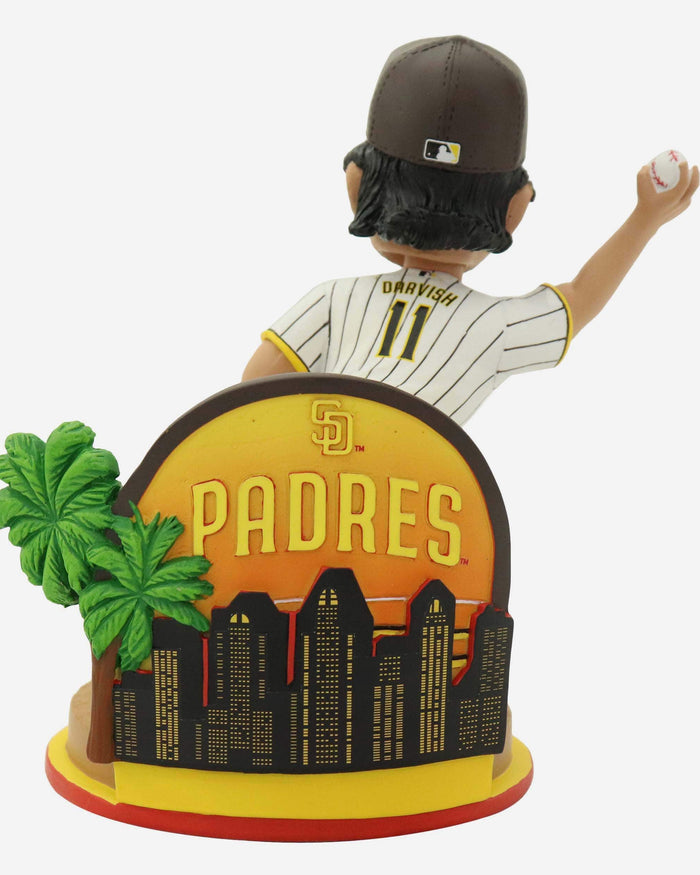 Yu Darvish San Diego Padres Sunset Cityscape Bobblehead FOCO - FOCO.com