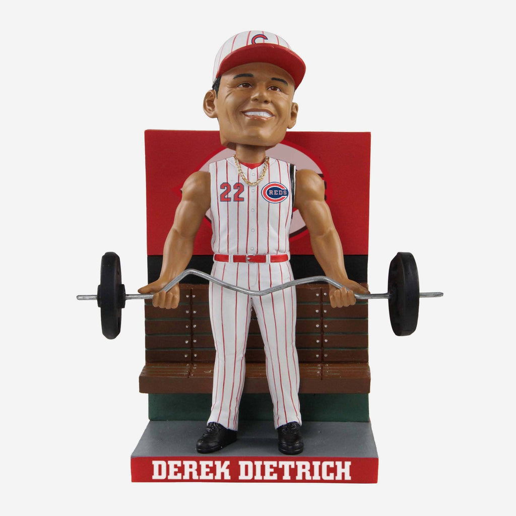 Derek Dietrich Cincinnati Reds Sleeveless Jersey Bobblehead FOCO - FOCO.com