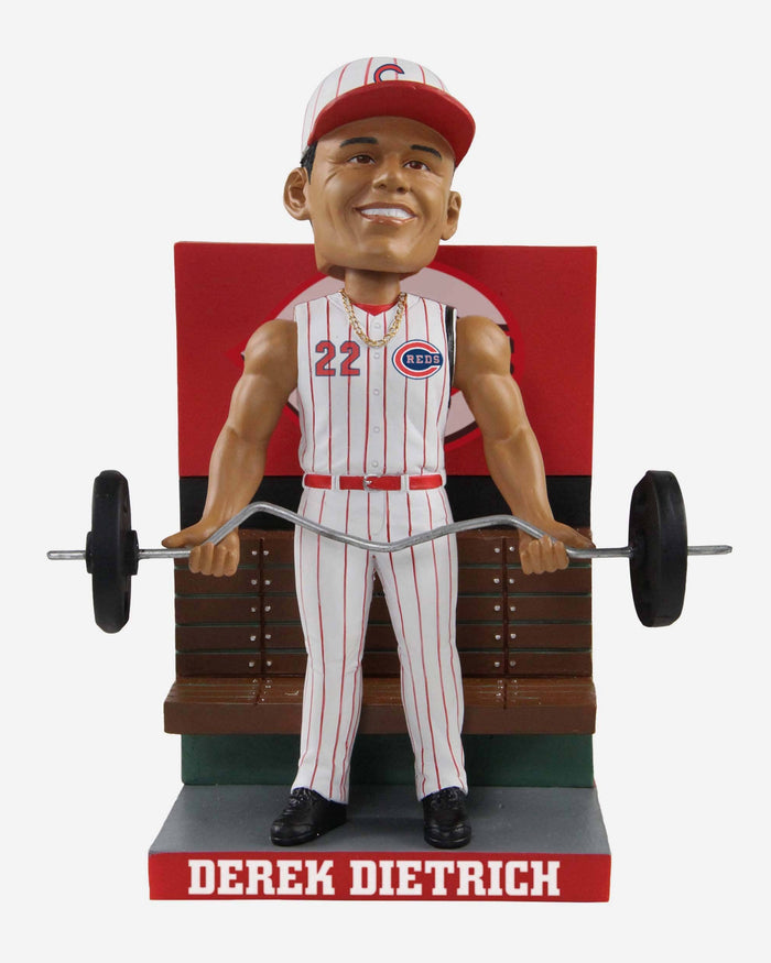 Derek Dietrich Cincinnati Reds Sleeveless Jersey Bobblehead FOCO - FOCO.com