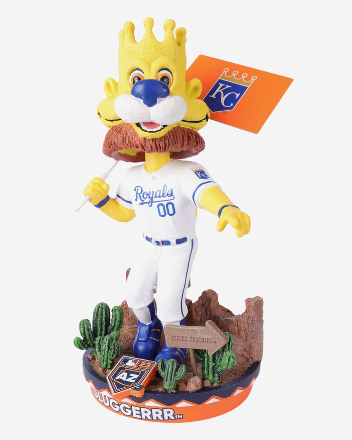 Sluggerrr Kansas City Royals Cactus League Mascot Bobblehead FOCO - FOCO.com