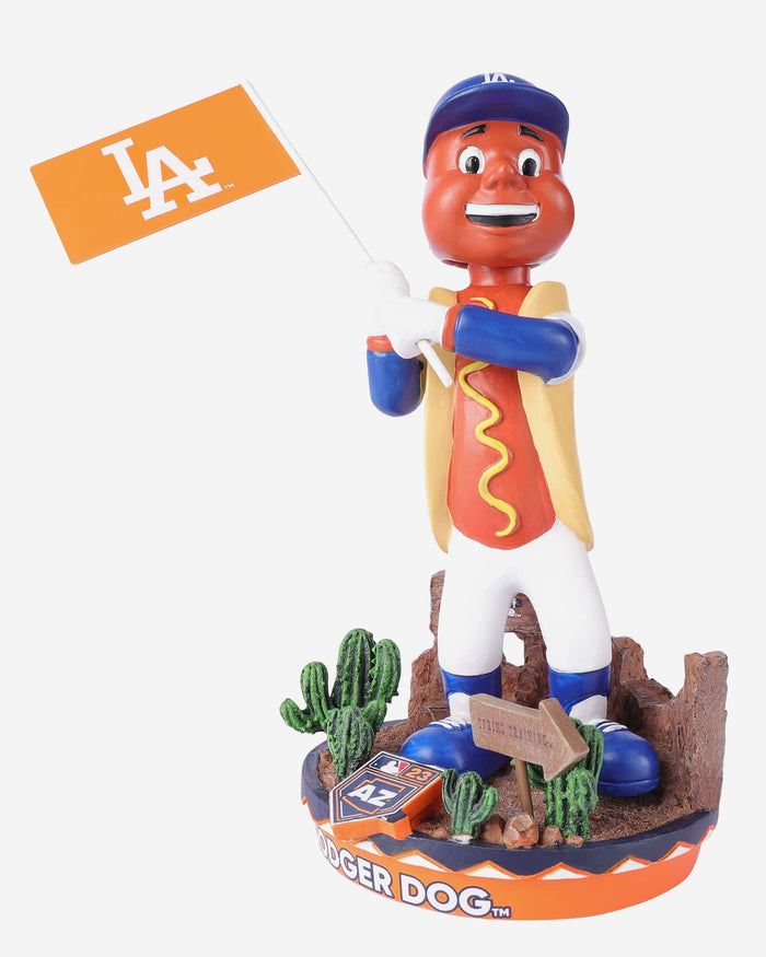 Dodger Dog Los Angeles Dodgers Dodgers Cactus League Mascot Bobblehead FOCO - FOCO.com