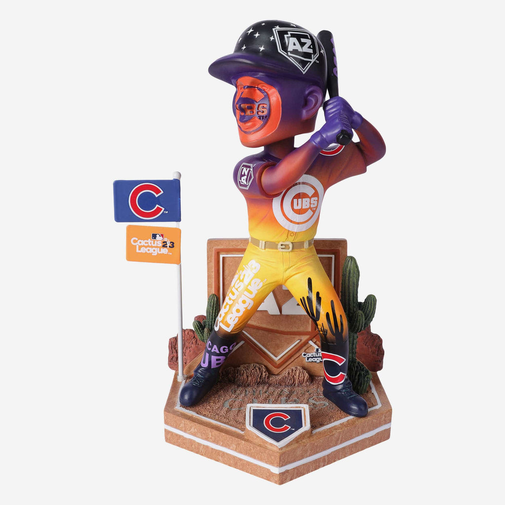 Chicago Cubs Cactus League Bobbles On Parade Bobblehead FOCO - FOCO.com