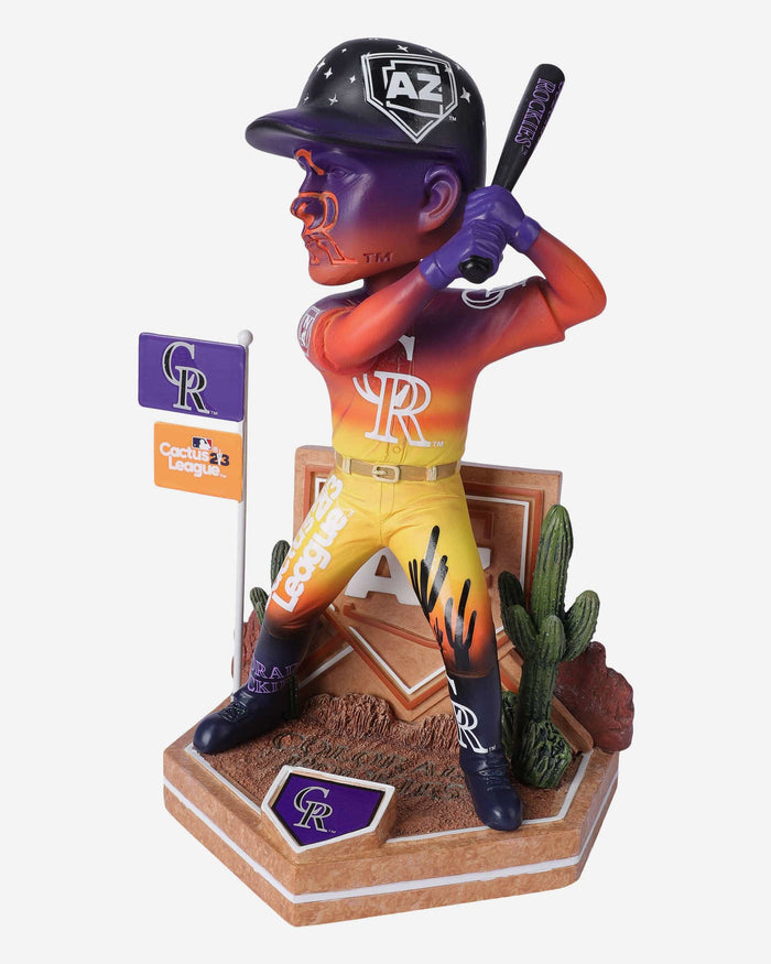 Colorado Rockies Cactus League Bobbles On Parade Bobblehead FOCO - FOCO.com