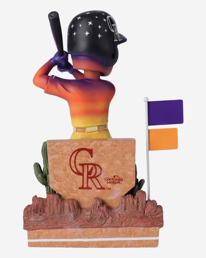 Colorado Rockies Cactus League Bobbles On Parade Bobblehead FOCO - FOCO.com