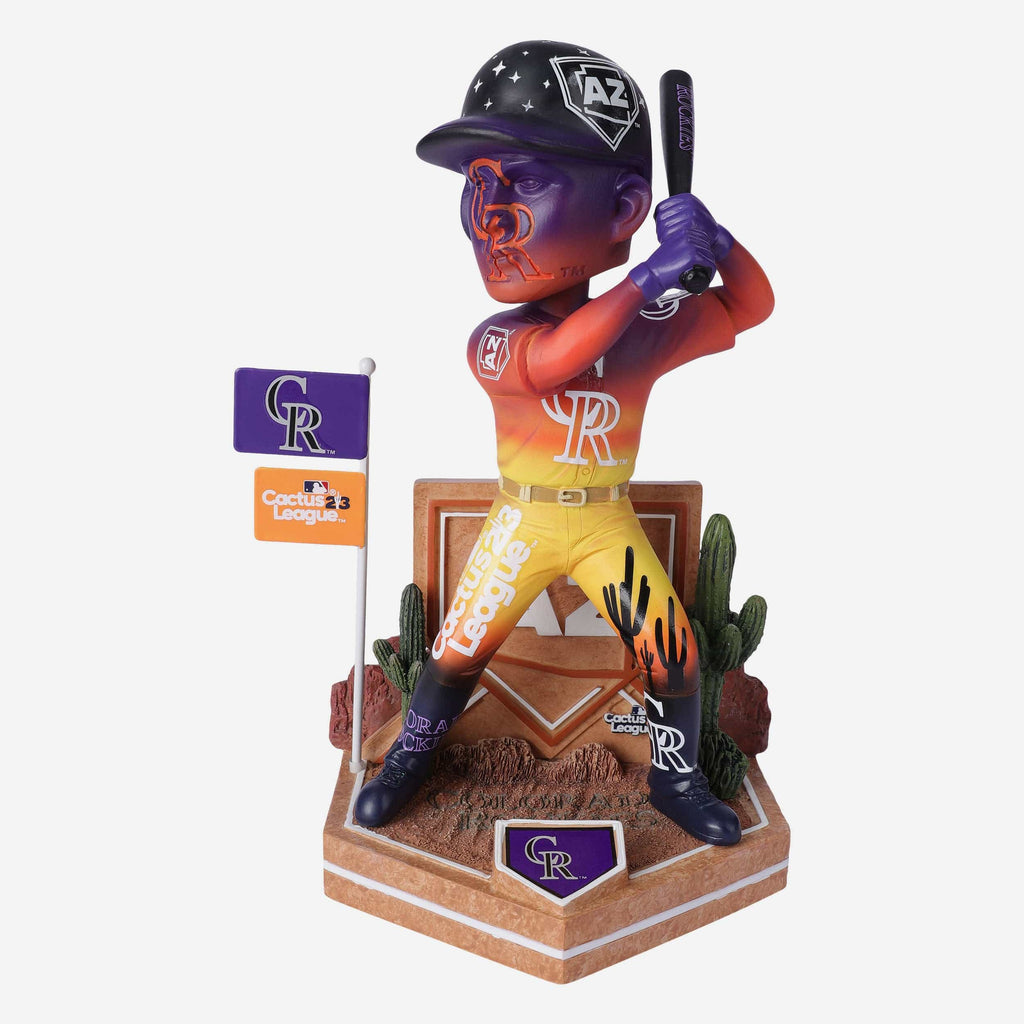 Colorado Rockies Cactus League Bobbles On Parade Bobblehead FOCO - FOCO.com