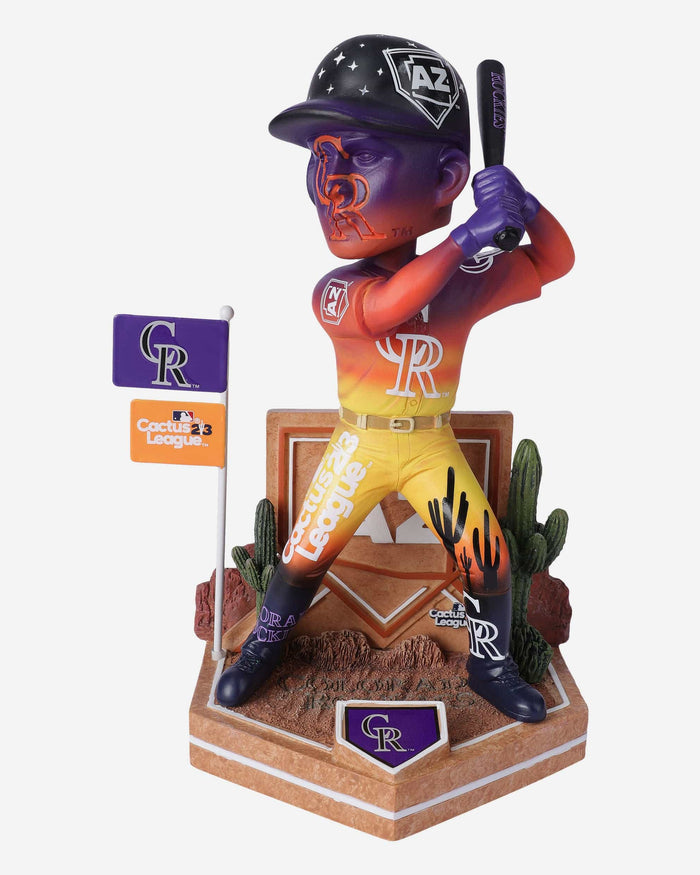 Colorado Rockies Cactus League Bobbles On Parade Bobblehead FOCO - FOCO.com