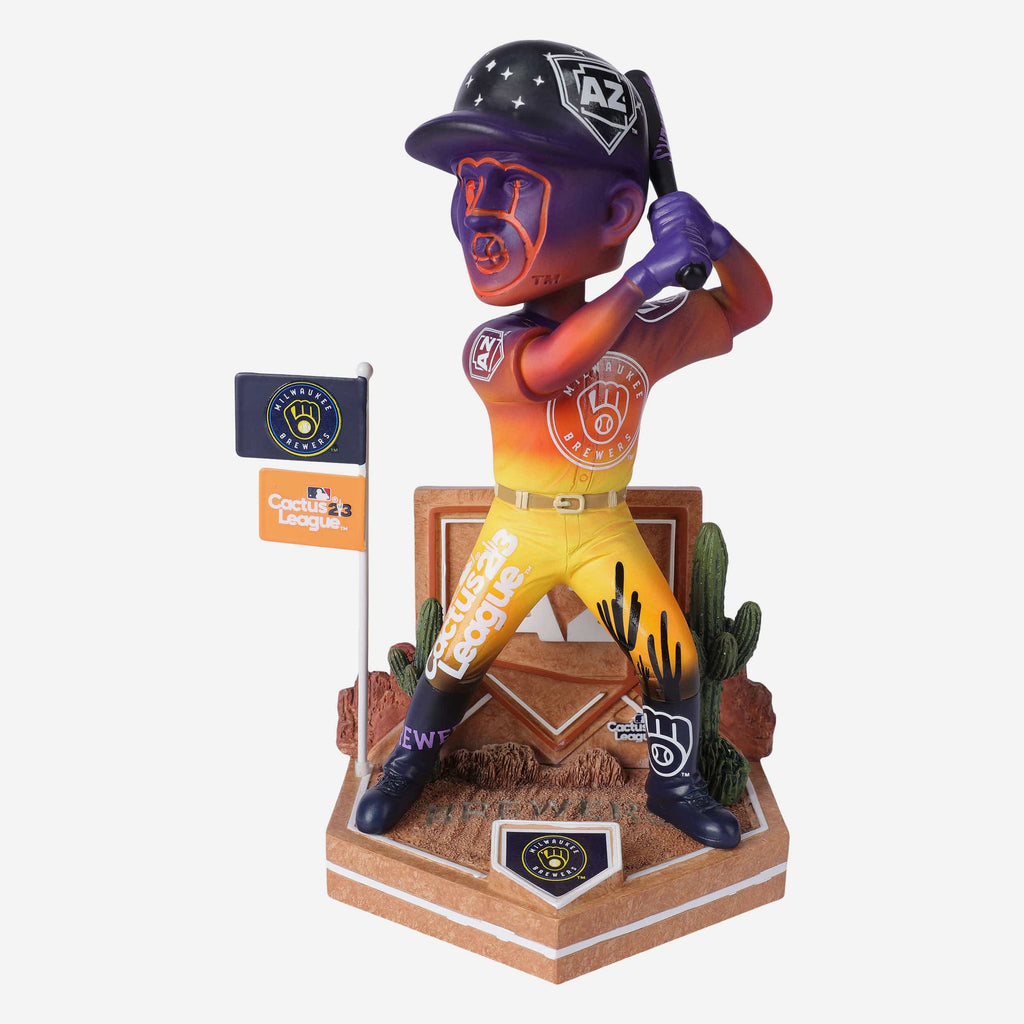 Milwaukee Brewers Cactus League Bobbles On Parade Bobblehead FOCO - FOCO.com