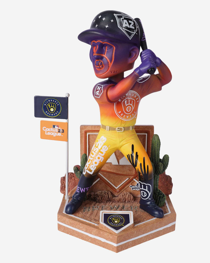 Milwaukee Brewers Cactus League Bobbles On Parade Bobblehead FOCO - FOCO.com