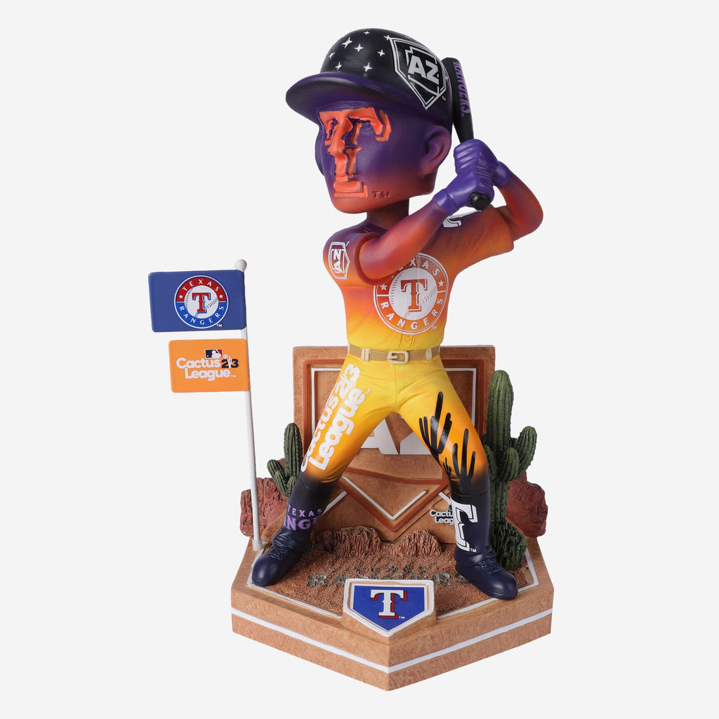 Texas Rangers Cactus League Bobbles On Parade Bobblehead FOCO - FOCO.com