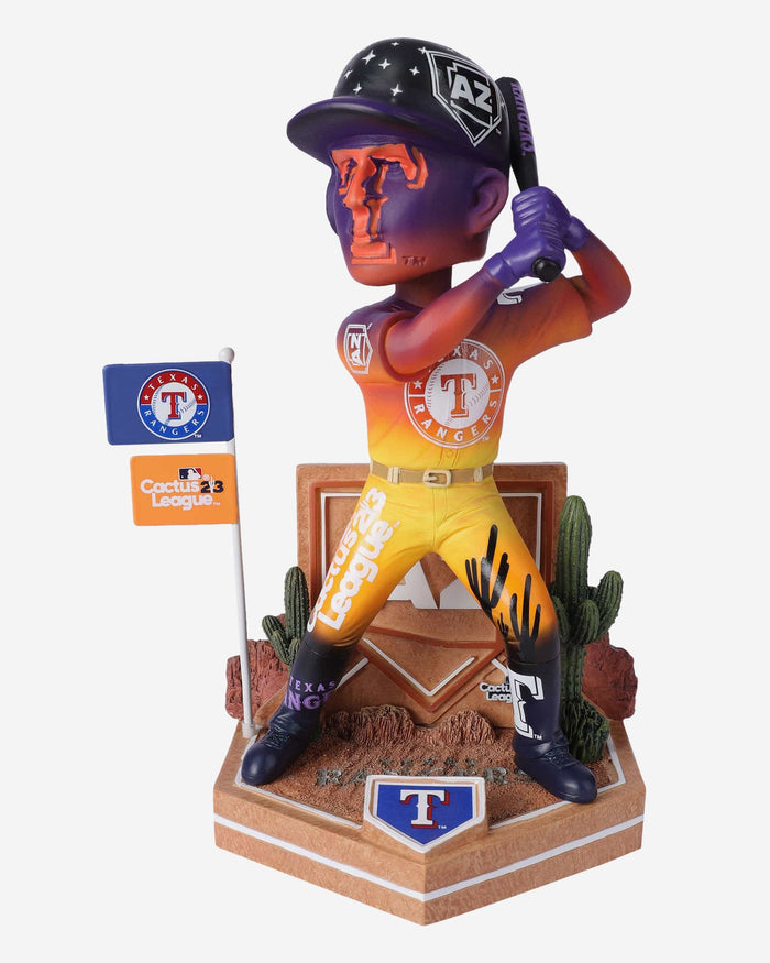 Texas Rangers Cactus League Bobbles On Parade Bobblehead FOCO - FOCO.com