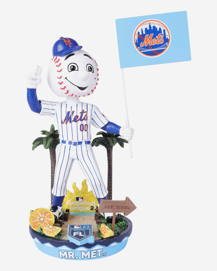 Mr Met New York Mets Grapefruit League Mascot Bobblehead FOCO - FOCO.com