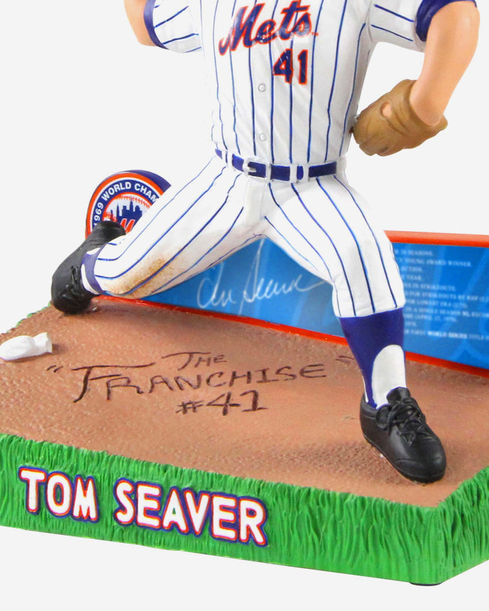 Tom Seaver New York Mets Career Stats Bobblehead FOCO - FOCO.com